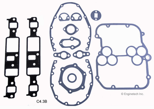 1995 Chevrolet K1500 4.3L Engine Gasket Set C4.3B -37