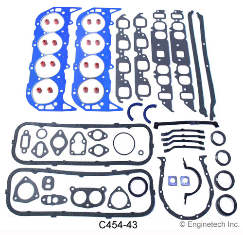 1987 Chevrolet B60 6.0L Engine Gasket Set C454-43 -628