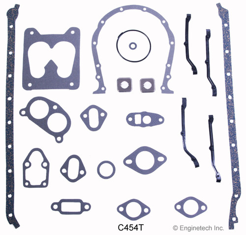 1990 Chevrolet C1500 7.4L Engine Gasket Set C454T -132