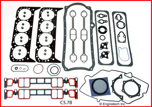 2002 GMC Savana 3500 5.7L Engine Gasket Set C5.7-B -176