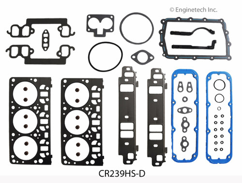 2002 Dodge Ram 1500 Van 3.9L Engine Cylinder Head Gasket Set CR239HS-D -12