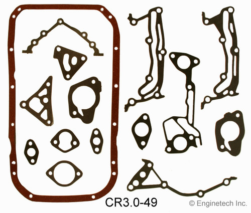 1998 Plymouth Voyager 3.0L Engine Gasket Set CR3.0-49 -92