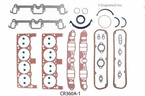 1991 Dodge B250 5.9L Engine Gasket Set CR360A-1 -14