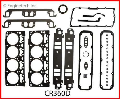 1998 Dodge B2500 5.9L Engine Gasket Set CR360D -35
