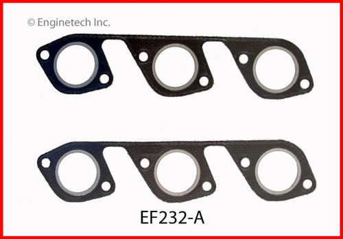 2002 Ford Mustang 3.8L Engine Exhaust Manifold Gasket EF232-A -10