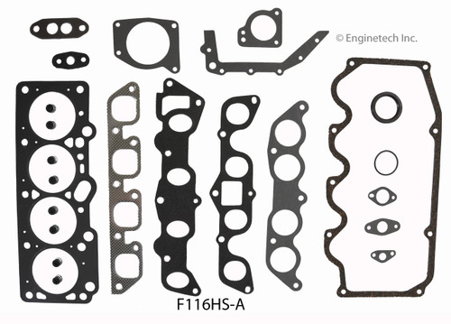 1987 Mercury Lynx 1.9L Engine Cylinder Head Gasket Set F116HS-A -14