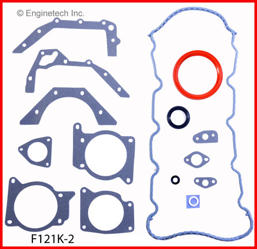 2002 Ford Escort 2.0L Engine Gasket Set F121K-2 -3