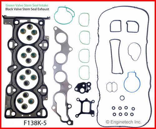 2005 Ford Focus 2.0L Engine Gasket Set F138K-5 -1