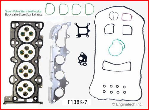 2008 Ford Focus 2.0L Engine Gasket Set F138K-7 -5