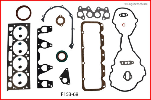 1986 Ford Taurus 2.5L Engine Gasket Set F153-68 -1