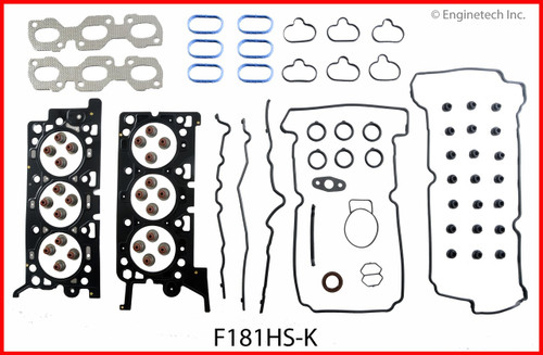 2006 Mercury Mariner 3.0L Engine Cylinder Head Gasket Set F181HS-K -4