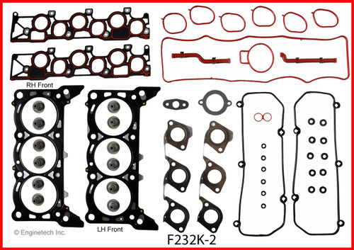 2002 Ford Windstar 3.8L Engine Gasket Set F232K-2 -2