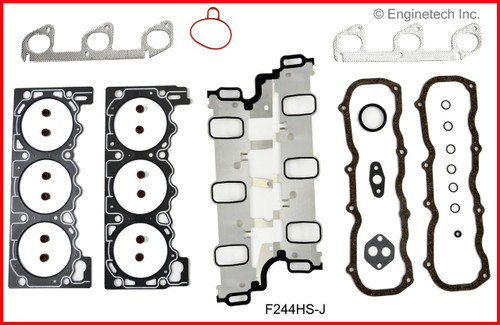 1995 Mazda B4000 4.0L Engine Cylinder Head Gasket Set F244HS-J -4