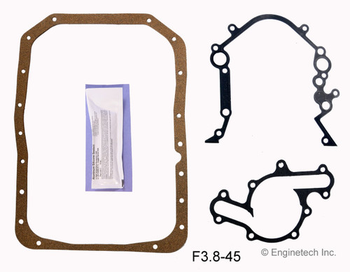 1988 Mercury Cougar 3.8L Engine Gasket Set F3.8-45 -4