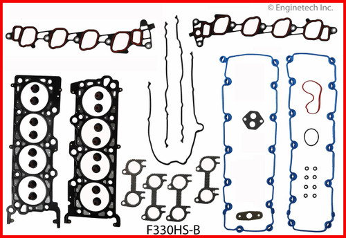 2002 Ford E-250 Econoline 5.4L Engine Cylinder Head Gasket Set F330HS-B -34