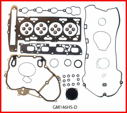 2009 Chevrolet HHR 2.4L Engine Cylinder Head Gasket Set GM146HS-D -10