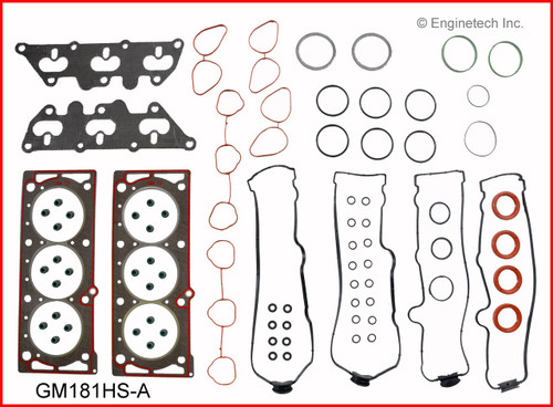 1996 Saab 9000 3.0L Engine Cylinder Head Gasket Set GM181HS-A -2