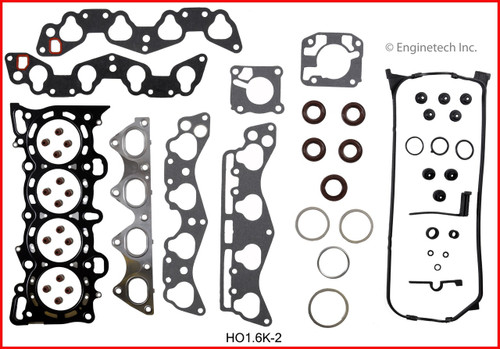 1997 Honda Civic 1.6L Engine Gasket Set HO1.6K-2 -7