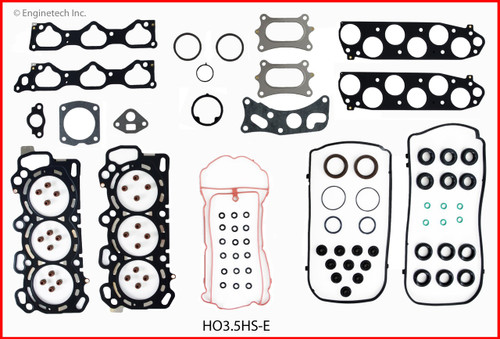 2011 Honda Accord Crosstour 3.5L Engine Gasket Set HO3.5K-1 -22