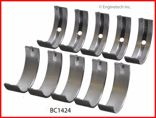 1991 Toyota Tercel 1.5L Engine Crankshaft Main Bearing Set BC1424 -18