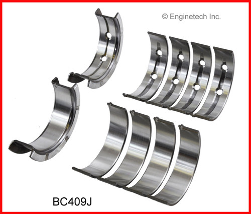 2002 GMC Yukon XL 1500 6.0L Engine Crankshaft Main Bearing Set BC409J -404