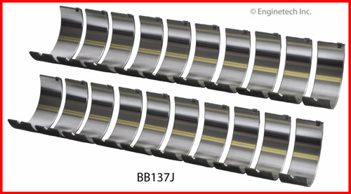 2000 Dodge Viper 8.0L Engine Connecting Rod Bearing Set BB137J -60