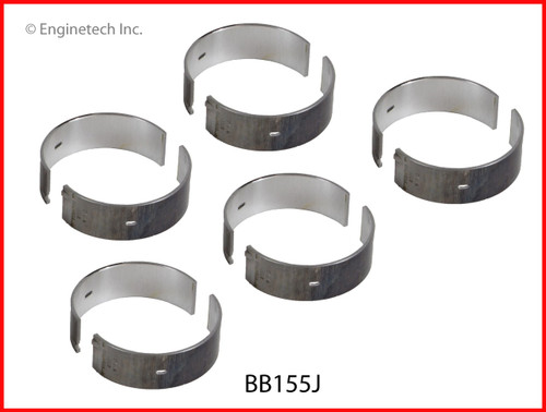 2009 Hummer H3 3.7L Engine Connecting Rod Bearing Set BB155J -57