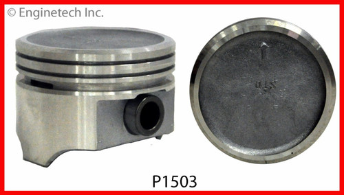 1986 GMC C1500 5.0L Engine Piston Set P1503(8) -1456