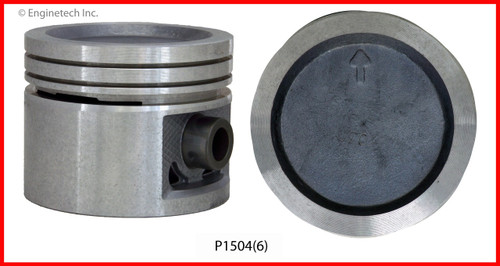 1986 Buick Century 3.8L Engine Piston Set P1504(6) -840