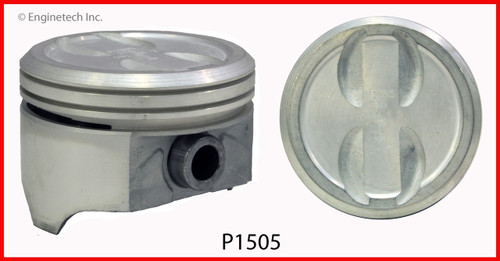 1991 Chevrolet Blazer 5.7L Engine Piston Set P1505(8) -6756