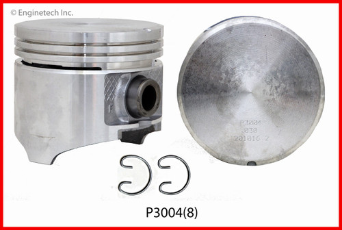 2000 Dodge Ramcharger 5.2L Engine Piston Set P3004(8) -795
