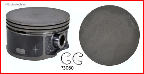 2002 Dodge Ram 1500 3.7L Engine Piston Set P3060(6) -4