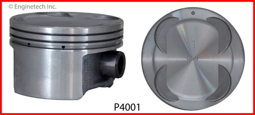 1998 Isuzu Rodeo 3.2L Engine Piston Set P4001(6) -6