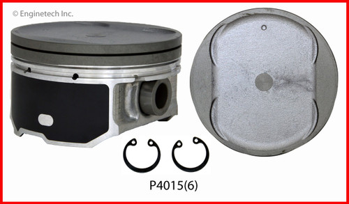 2013 Nissan Xterra 4.0L Engine Piston Set P4015(6) -72