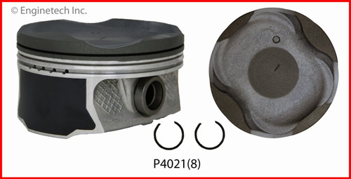 2010 Toyota Sequoia 5.7L Engine Piston Set P4021(8) -30