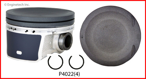 2007 Mazda 6 2.3L Engine Piston Set P4022(4) -4