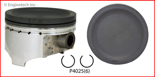 2003 Suzuki XL-7 2.7L Engine Piston Set P4025(6) -6