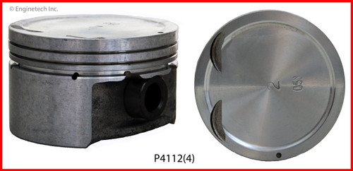 2005 Kia Rio 1.6L Engine Piston Set P4112(4) -6