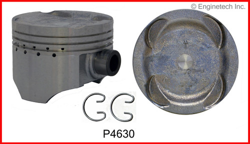 1995 Geo Tracker 1.6L Engine Piston Set P4630(4) -12