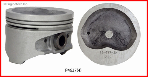 1988 Toyota Van 2.2L Engine Piston Set P4637(4) -9 1988 Toyota Van 2.2L Engine Piston Set P4637(4) -9