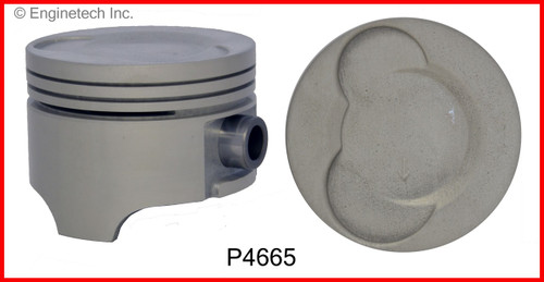 1994 Geo Metro 1.0L Engine Piston Set P4665(3) -18