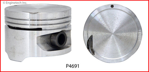 1995 Hyundai Scoupe 1.5L Engine Piston Set P4691(4) -6