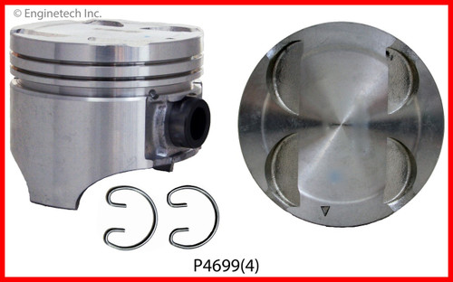 1998 Kia Sportage 2.0L Engine Piston Set P4699(4) -8