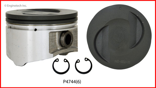 2000 Nissan Frontier 3.3L Engine Piston Set P4744(6) -39