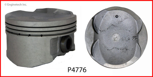 2010 Toyota Yaris 1.5L Engine Piston Set P4776(4) -20