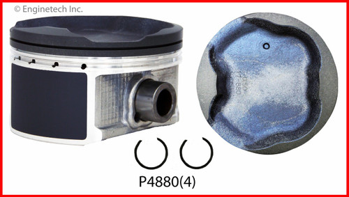 2014 Toyota Tacoma 2.7L Engine Piston Set P4880(4) -22