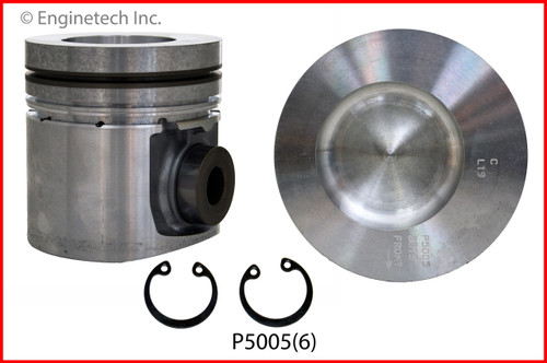 1991 Dodge D250 5.9L Engine Piston Set P5005(6) -30