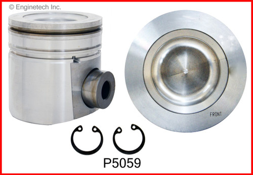 2004 Dodge Ram 3500 5.9L Engine Piston Set P5059(6) -12