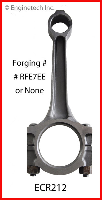 1986 Ford EXP 1.9L Engine Connecting Rod ECR212 -6