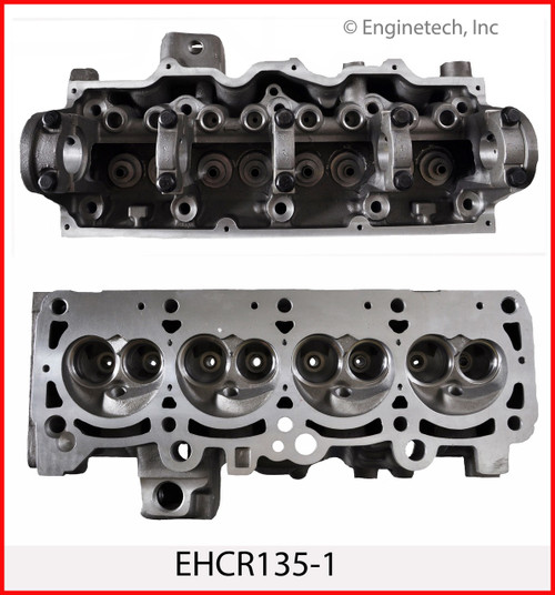 1990 Plymouth Acclaim 2.5L Engine Cylinder Head EHCR135-1 -112
